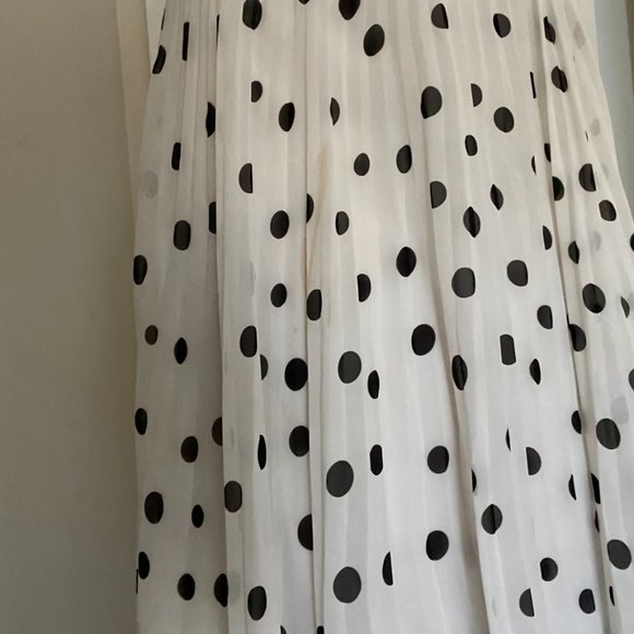 Asos Brand - High Waisted polka dot maxi skirt - size 6 - Picture 7 of 9
